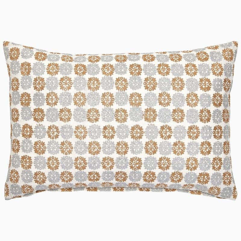 Bhavin Metallic Throw Pillow by John Robshaw - Fig Linens and Home