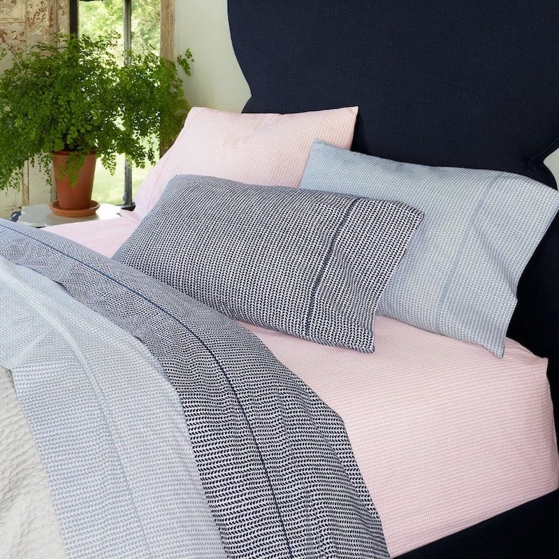 John Robshaw John Robshaw Cinde Light Indigo Sheets - King Sheet Set Light Indigo at FIG LINENS AND HOME - 4