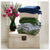 Velvet Sand Throw Blanket shown with other Blankets | John Robshaw at Fig Linens and Home