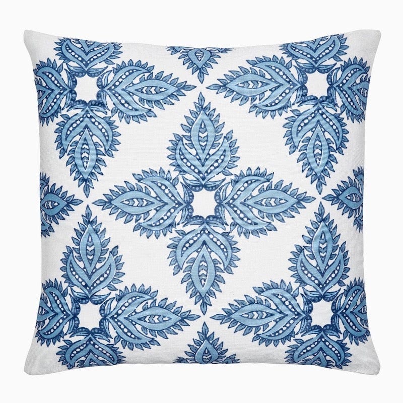 Maira Indigo Decorative Pillow | John Robshaw Throw Pillows at Fig Linens and Home