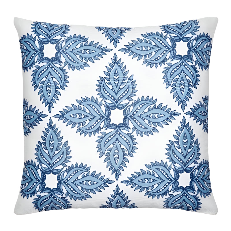 Maira Indigo Decorative Pillow | John Robshaw Throw Pillows at Fig Linens and Home