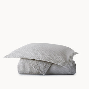 Peacock Alley Juliet Slate Coverlet and Pillow Shams | Fig Linens and Home