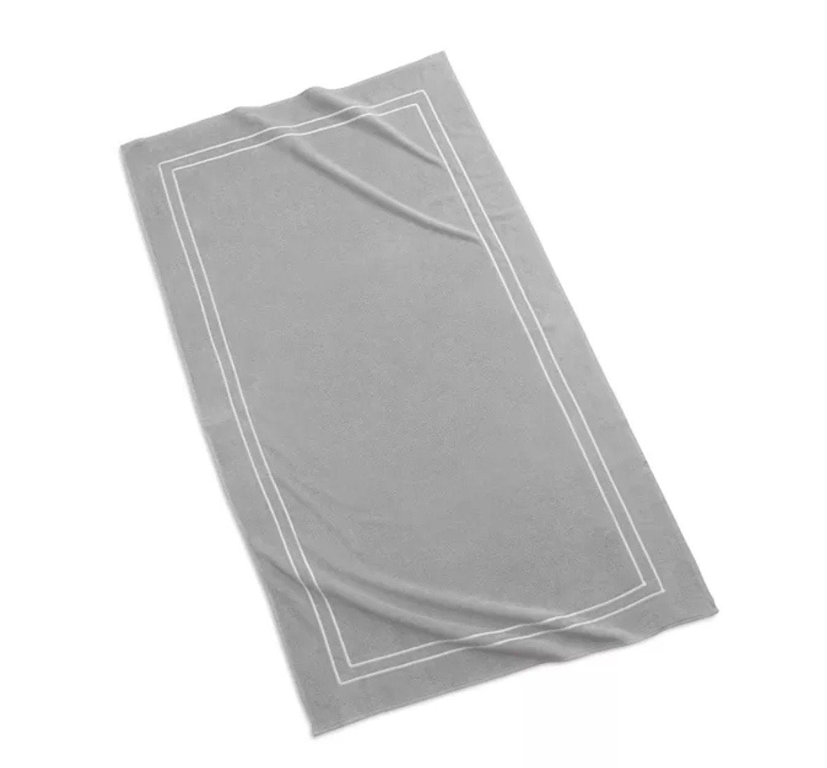 Amalfi Gray Beach Towels | Kassatex at Fig Linens