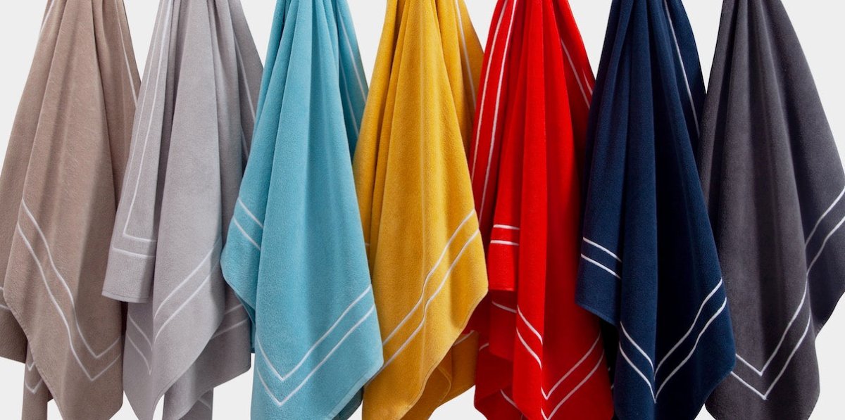 Beach Towel - Kassatex Amalfi Pool Towels and Beach Towels at Fig Linens and Home