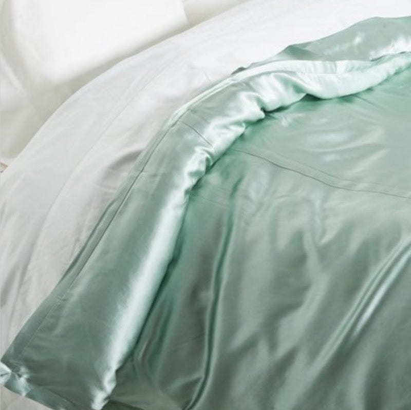 Silk Bedding - Kumi Kookoon Classic Silk Duvet Cover 2 - Fig Linens and Home