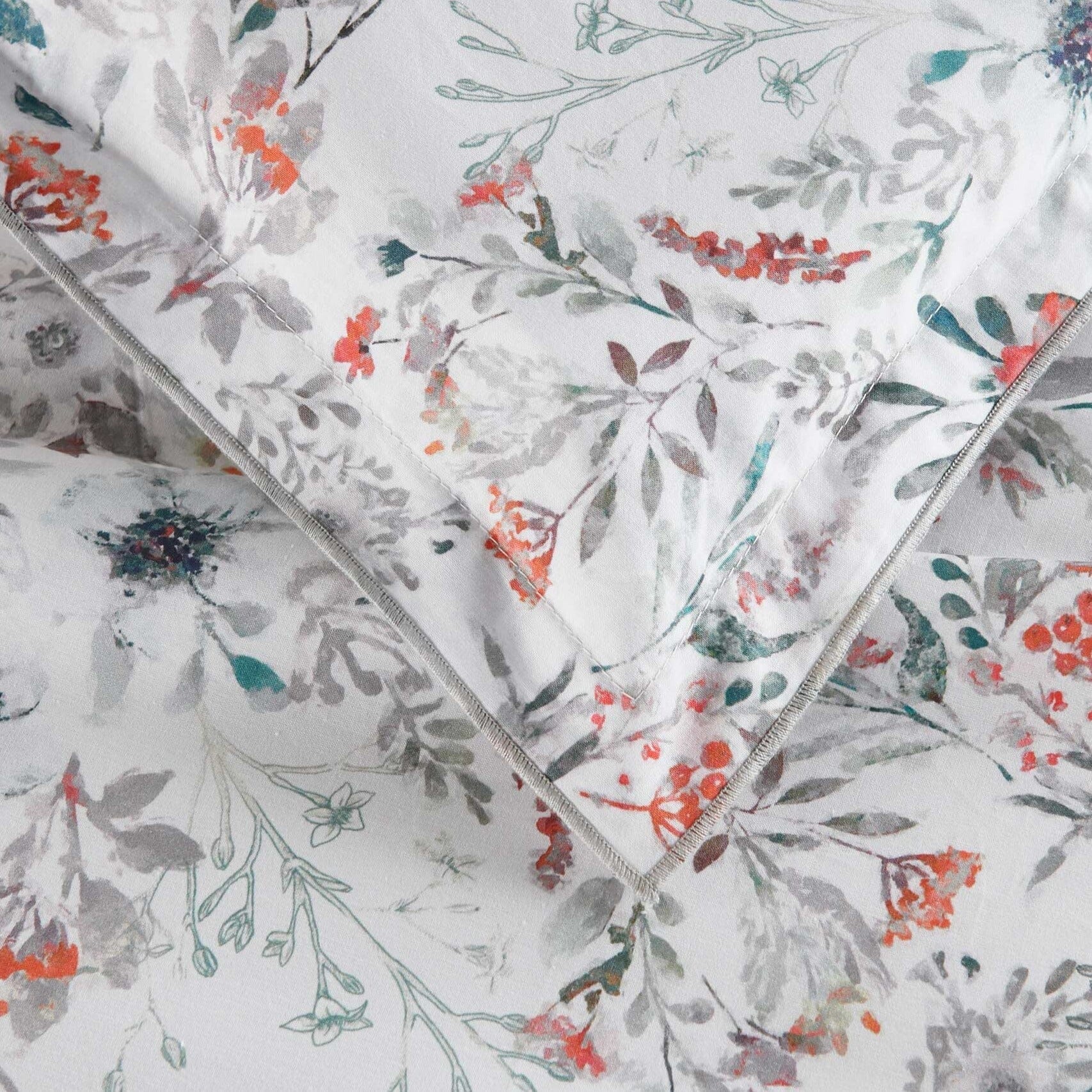 Detail of Pattern - Peacock Alley Chloe Fog Bedding | Duvets and Shams at Fig Linens and Home
