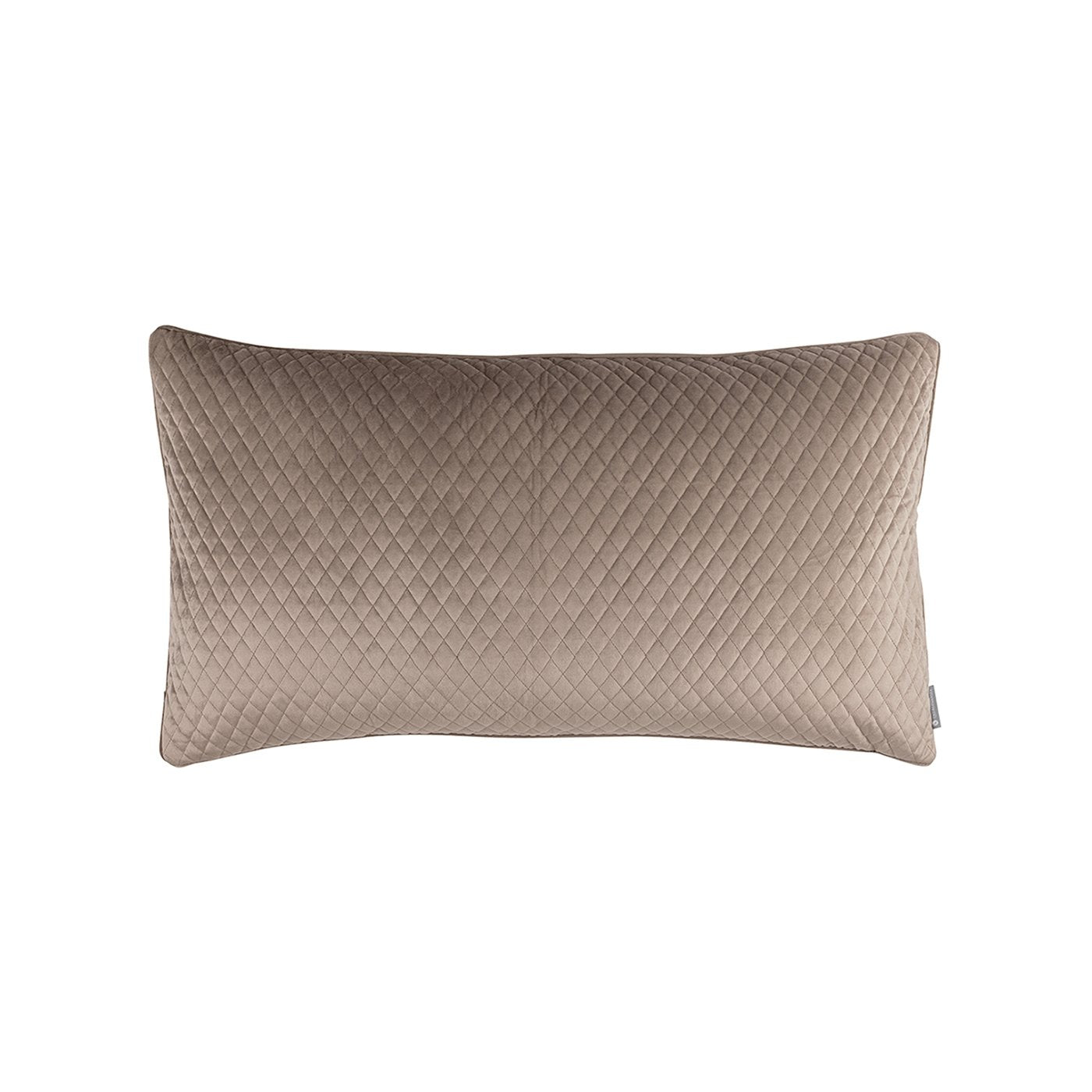 Valentina Buff Large Quilted Pillow by Lili Alessandra | Fig Linens