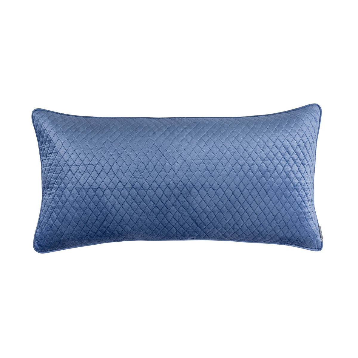 Valentina Azure Large Quilted Pillow by Lili Alessandra | Fig Linens