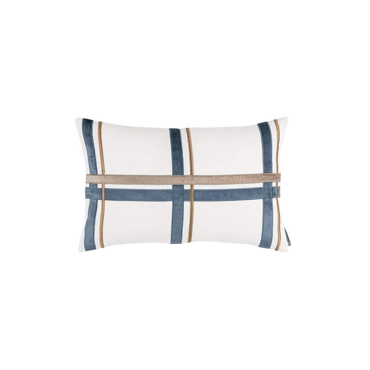 Oliver Smokey Blue Fawn Small Pillow by Lili Alessandra | Fig Linens