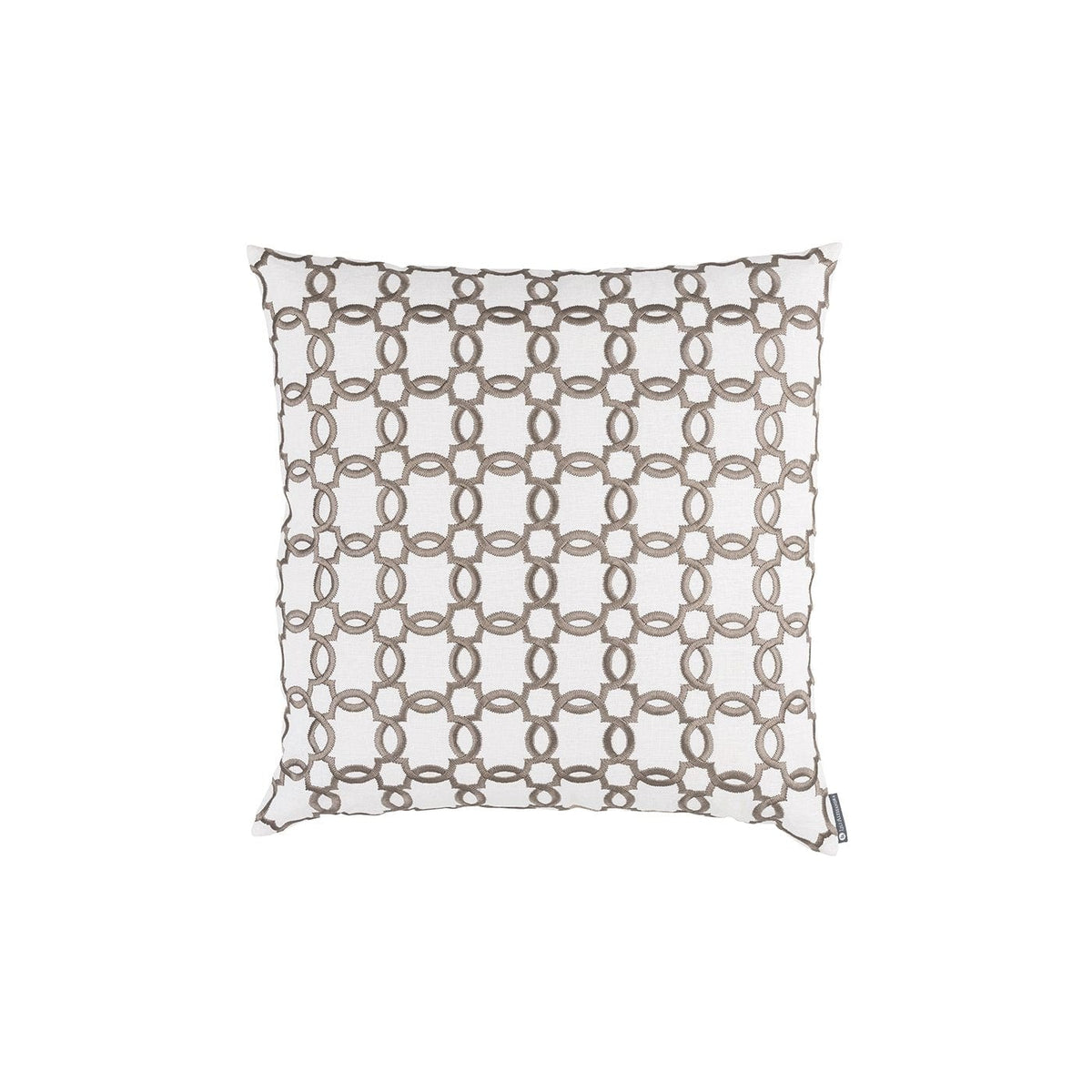 Lynx Dark Sand Decorative Pillow by Lili Alessandra | Fig Linens 