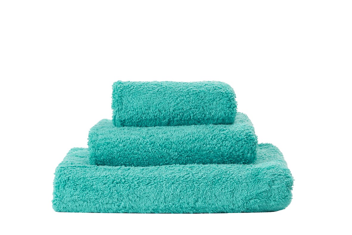 Set of Abyss Super Pile Towels in Lagoon 302