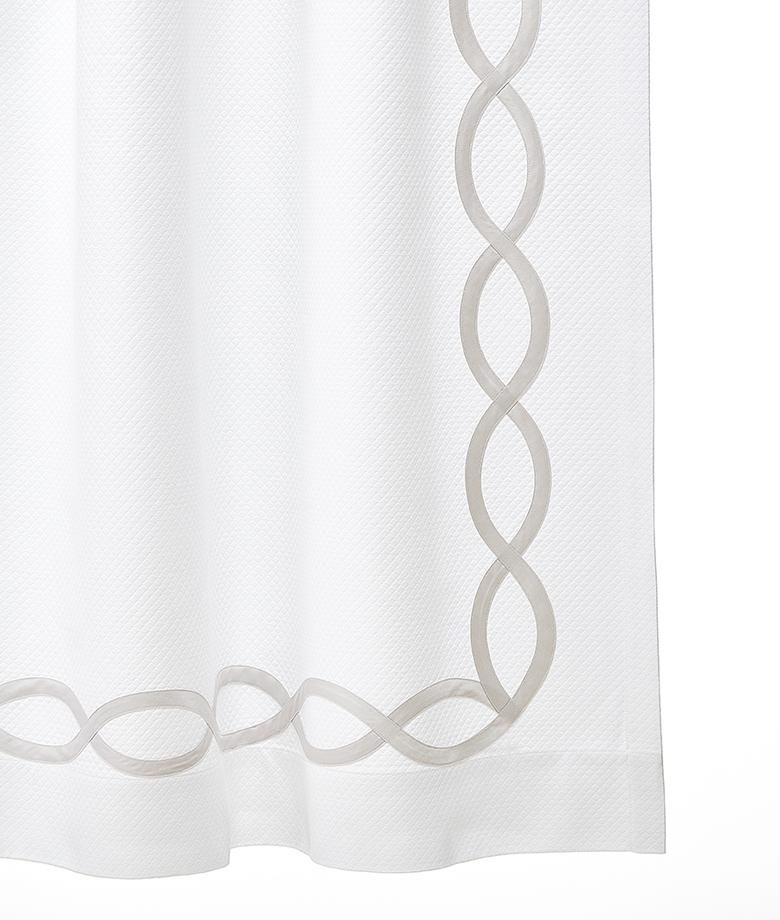 Fig Linens - Arcadia Leigh Shower Curtains by Legacy Home - Leigh Shower Curtain