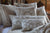 Angie Natural Linen European Pillow by Lili Alessandra - Shown in Back