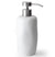 Montecito White Lotion or Soap Pump Bottle - Bath Accessories - Kassatex at Fig Linens and Home