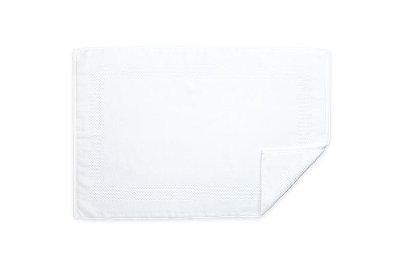 Lotus White Tub Mat | Matouk at Fig Linens