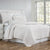 Bedding in Ivory - Louisa Coverlet by TL at Home - Traditions Linens Quilted Bedspread