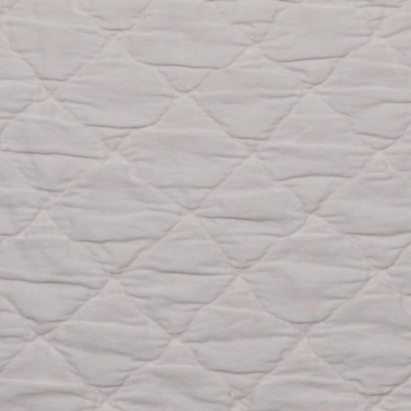 Swatch of Louisa Ivory - Louisa Bedding by TL at Home - Traditions Linens Quilted Coverlet Style