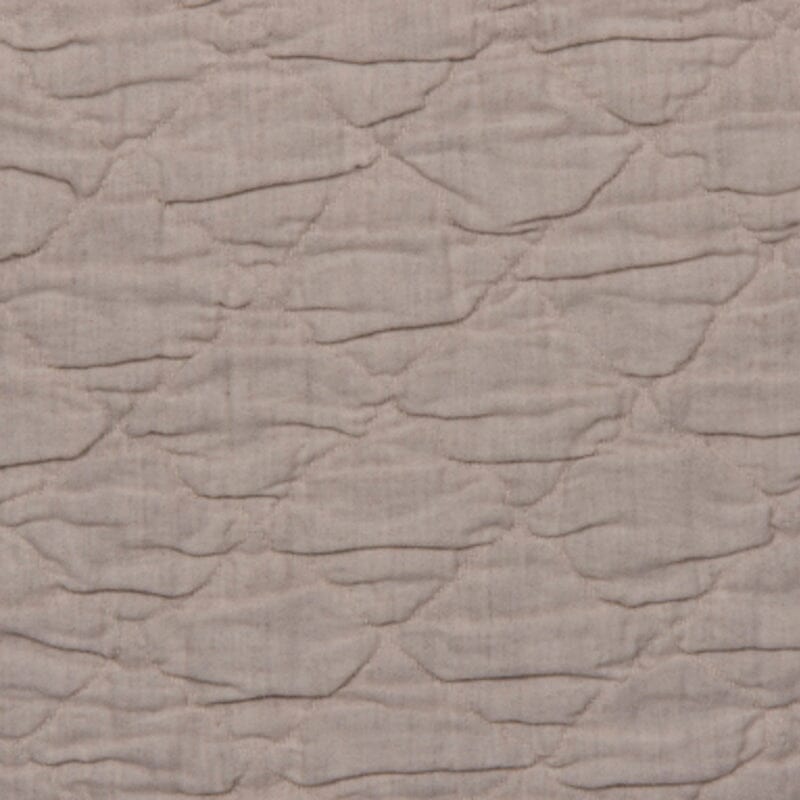 Swatch of Louisa Natural Linen - Louisa Bedding by TL at Home - Traditions Linens Quilted Coverlet