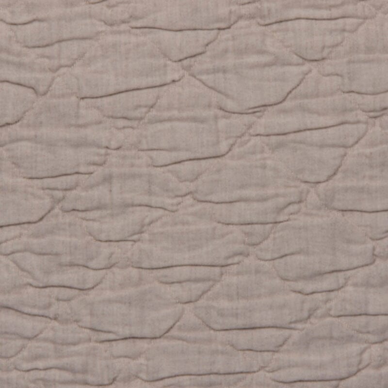 Swatch of Louisa Natural Linen - Louisa Bedding by TL at Home - Traditions Linens Quilted Coverlet