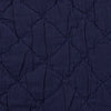 Swatch of Louisa Navy Blue - Louisa Bedding by TL at Home - Traditions Linens Quilted Coverlet Style