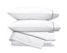 Essex Charcoal Hotel Sheets - Matouk Cotton Percale Sheet Sets