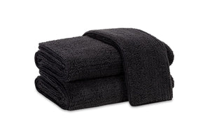 Matouk Francisco Bath Towels in Carbon - Luxury Bath Towels at Fig Linens and Home