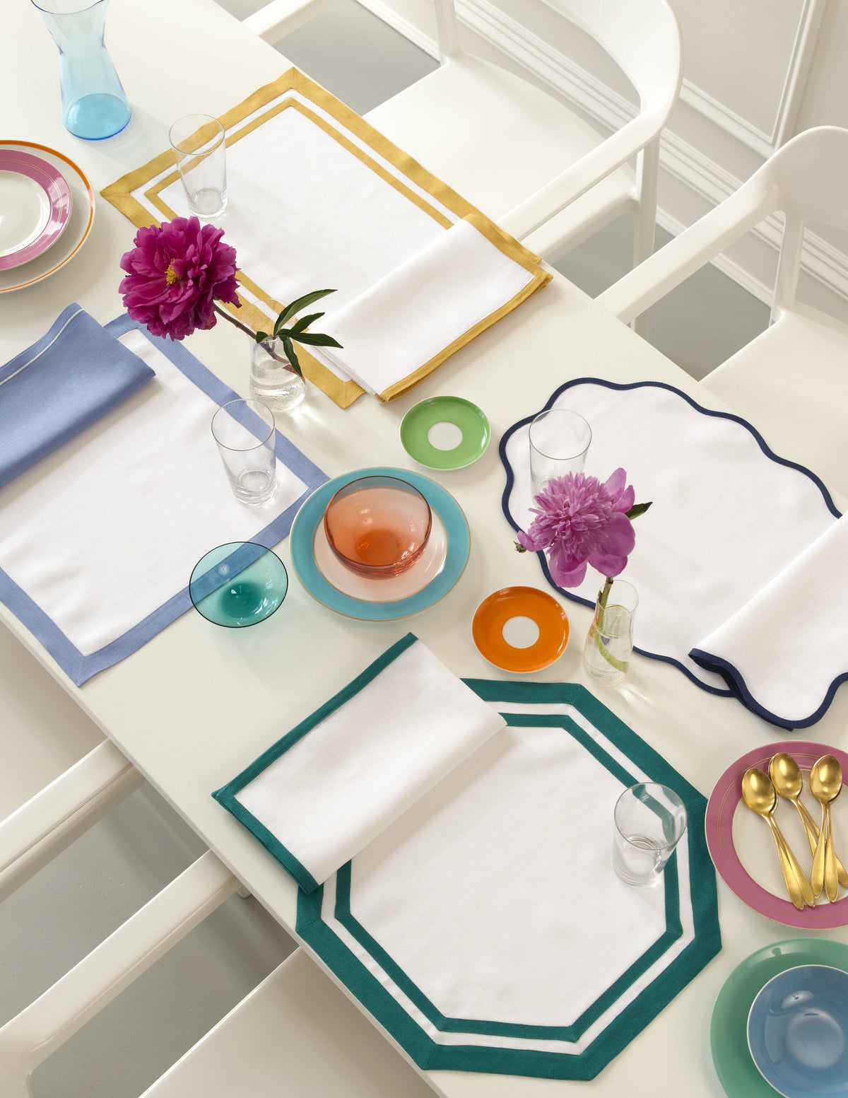 Casual Couture Placemats &amp; Napkins by Matouk - Fig Linens and Home