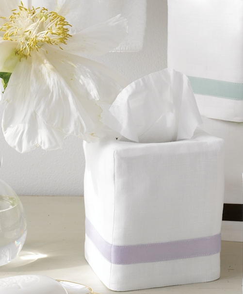 Matouk Lowell Tissue Box Covers | Fig Linens and Home