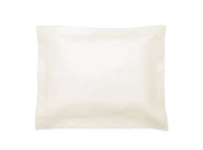 Matouk Alba Ivory Coverlet |  Fig Linens and Home