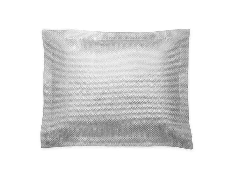 Matouk Alba Silver Sham | Fig Linens and Home