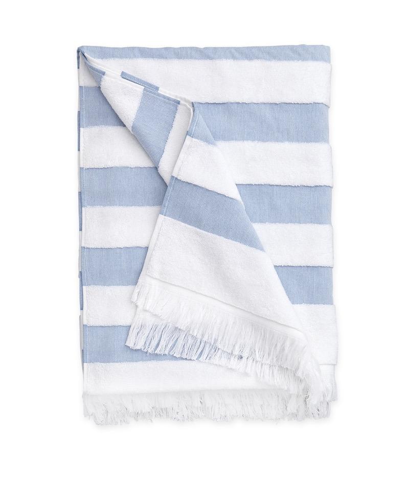 Amado Ocean Beach Towel Blanket | Matouk at Fig Linens