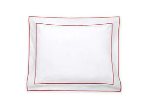 Ansonia Chinese Red Pillow Sham | Matouk at Fig Linens