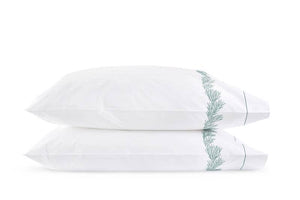 Matouk Atoll Aegean Pillowcases | Fig Linens and Home