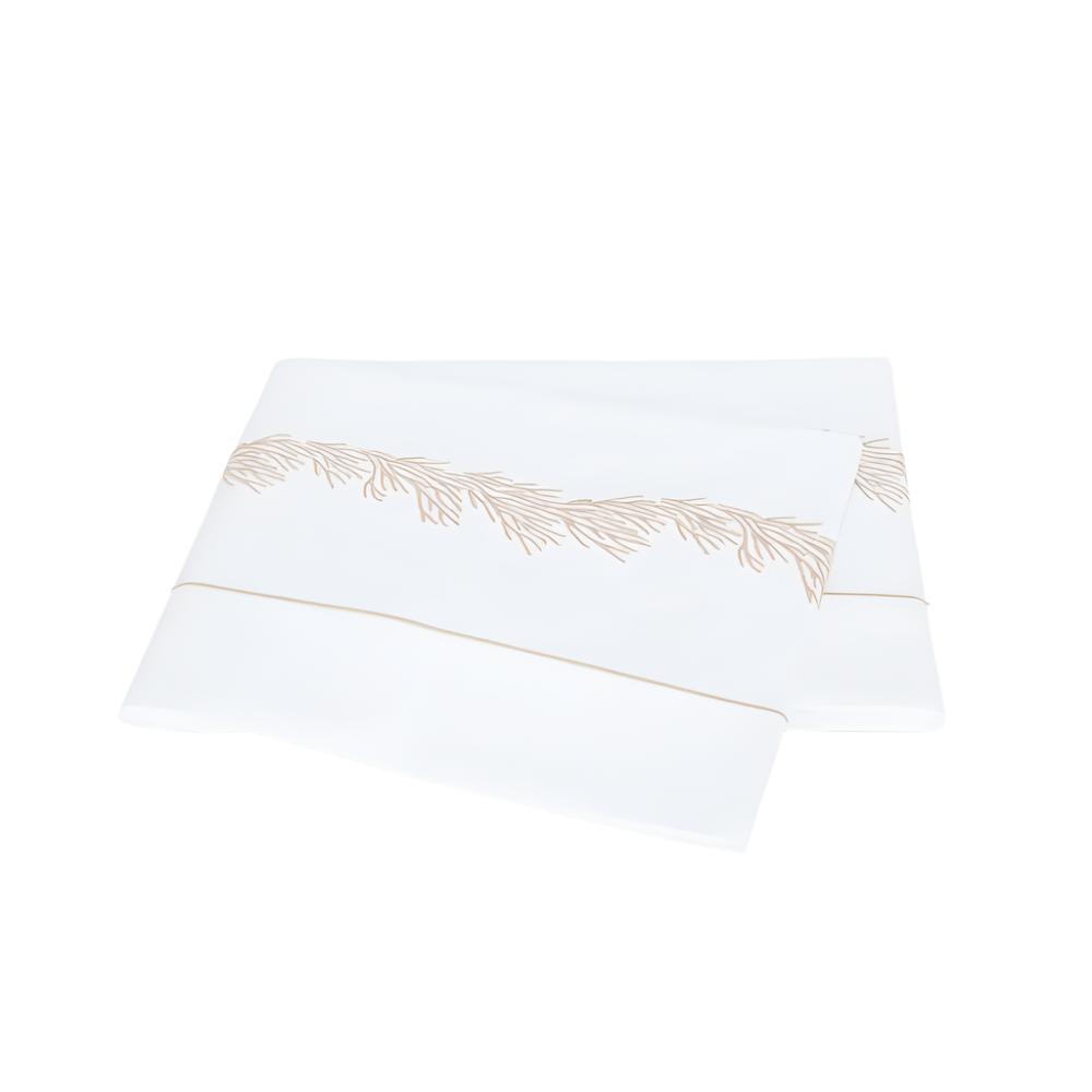 Flat Sheet - Atoll Dune Bedding by Matouk at Fig Linens and Home