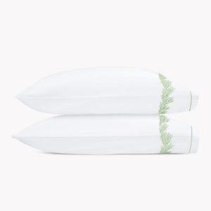 Pillowcases  - Atoll Grasshopper Bedding by Matouk at Fig Linens and Home