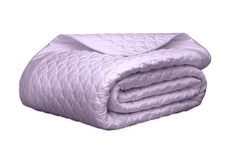 Matouk Ava Quilt in Violet | Fig Linens and Home