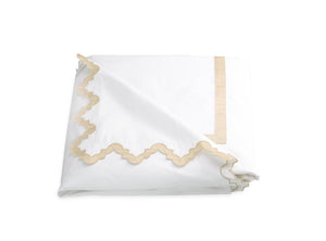 Matouk Aziza Champagne Duvet Cover | Fig Linens and Home