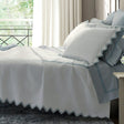 Matouk Coverlet - Aziza Matelasse Coverlets at Fig Linens and Home