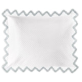 Matouk Aziza Matelasse Sham in Pool | Fig Linens and Home