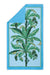 Beach Towel - Tallulah Palm Terry Beach Towel Peacock Green - Matouk Schumacher