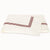 Matouk Bedding - Bel Tempo Nocturne Flat Sheet - Ivory and Red - Fig Linens and Home