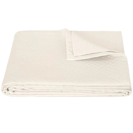 Matouk Petra Matelasse Coverlet - Ivory Bedding | Fig Linens and Home