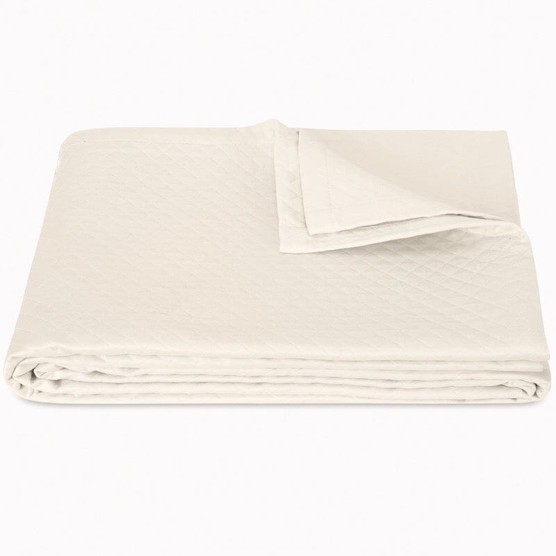 Matouk Petra Matelasse Coverlet - Ivory Bedding | Fig Linens and Home