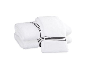Bel Tempo Charcoal Bath Towels | Matouk at Fig Linens