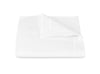Matouk Bergamo White Duvet Cover | Fig Linens