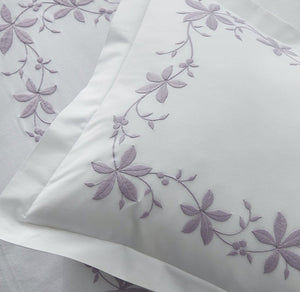 Matouk Callista Bed Linens in Lilac - Fig Linens and Home