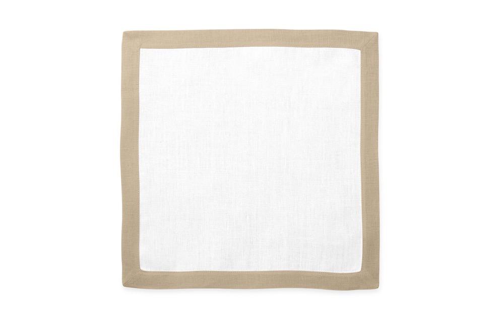 Matouk Table Linens | Casual Couture Square Placemat in Oat