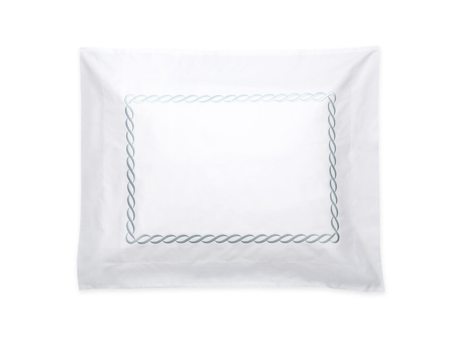 Pillow Sham - Matouk Classic Chain Ivory Bedding | Fig Linens and Home