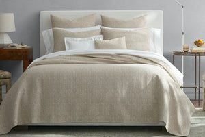 Matouk Coleridge Bed at Fig Linens and Home - Schumacher and Matouk Collaboration