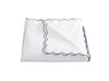 Matouk Duvet Cover - Deep Lilac Dakota Percale Bedding at Fig Linens and Home